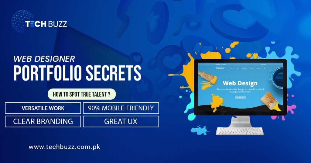 Web Designer Portfolio Tips and Examples
