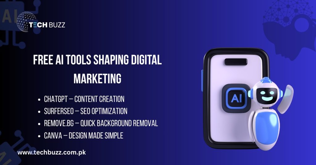 Free AI Tools Shaping Digital Marketing