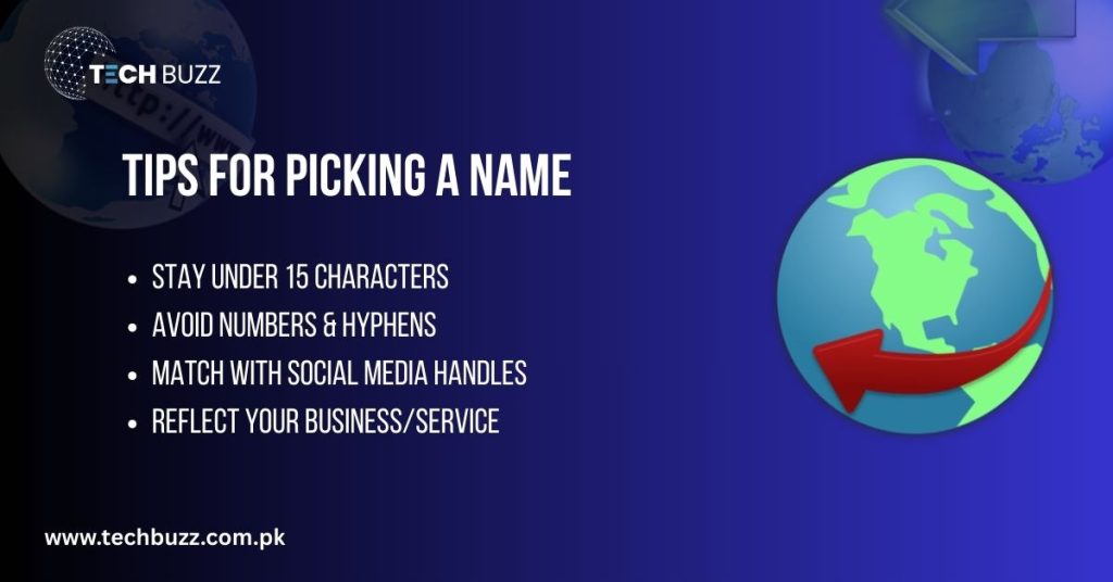 Tips When You Pick A Domain Name for Registration