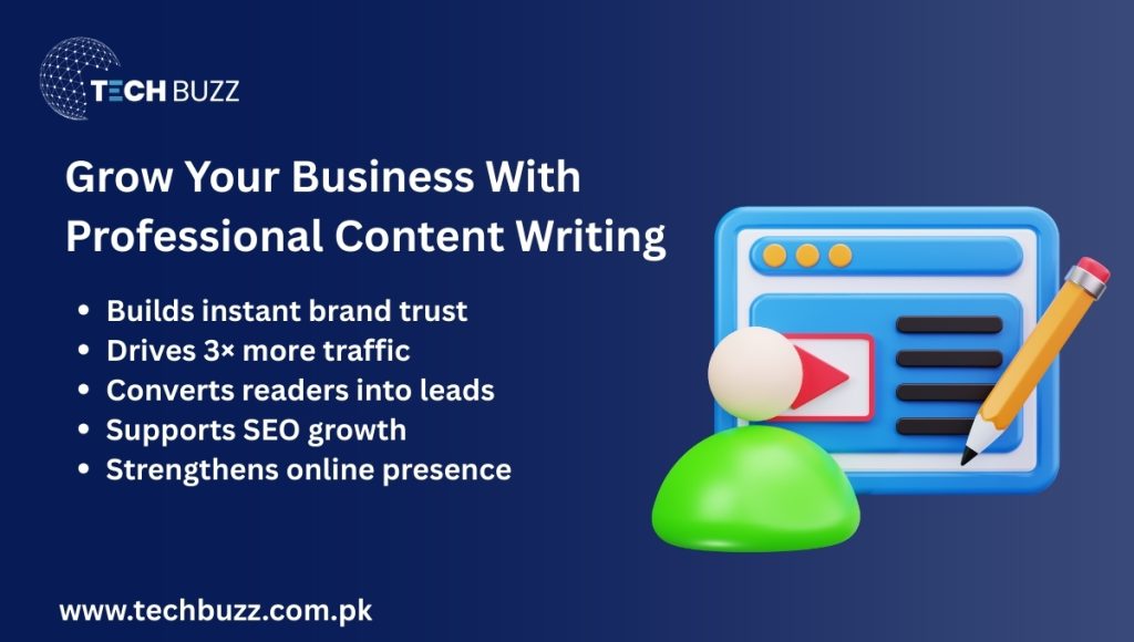 Grow Your Business With Professional Content Writing