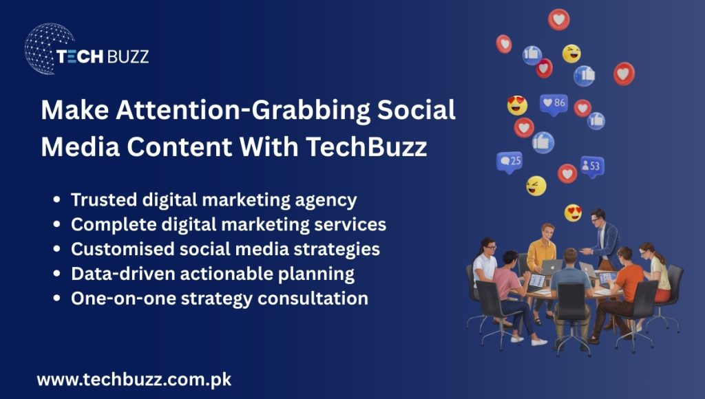 Make Attention-Grabbing Social Media Content With TechBuzz
