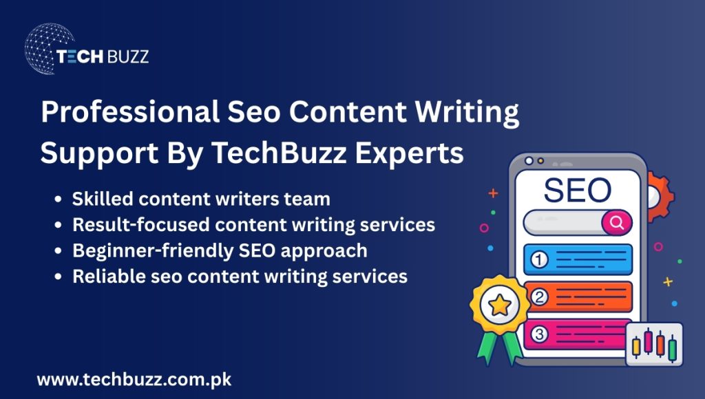 Professional Seo Content Writing Support By TechBuzz Experts