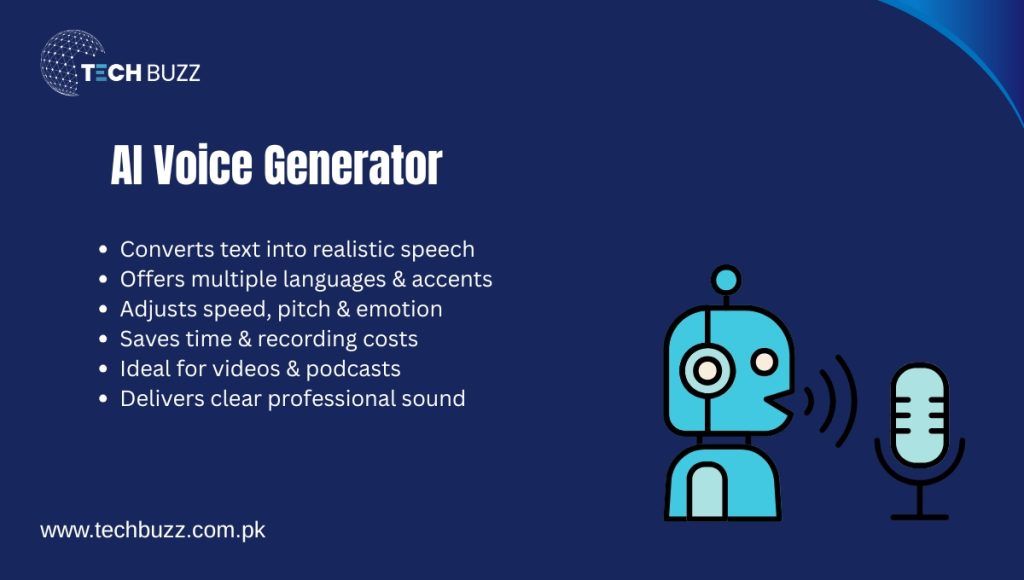 AI Voice Generator -free AI tool