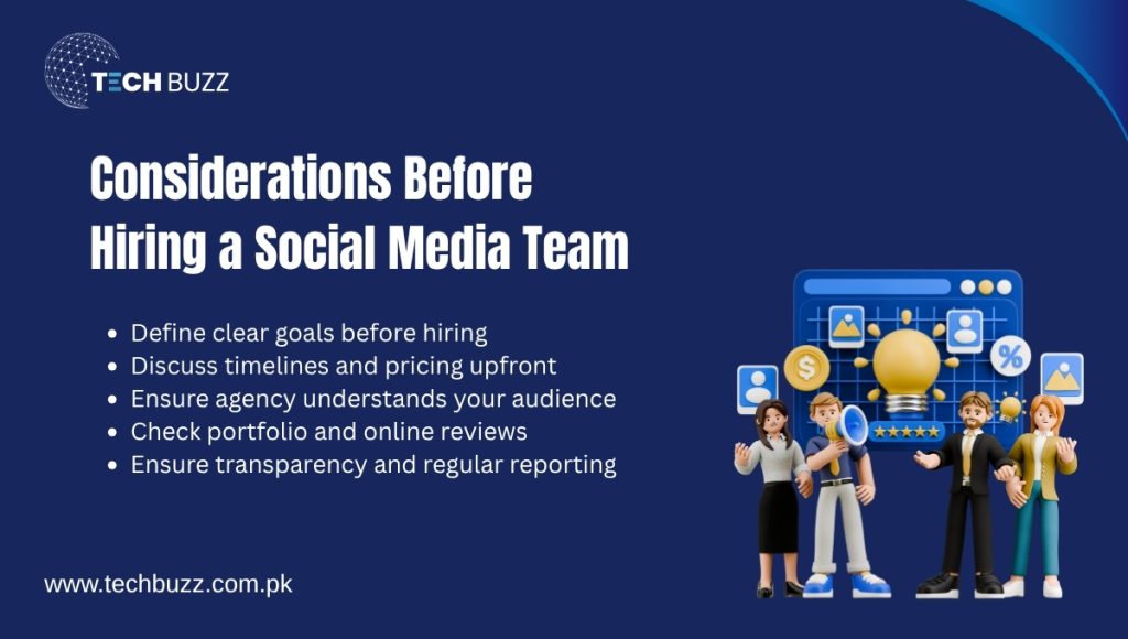Considerations Before Hiring a Social Media Team