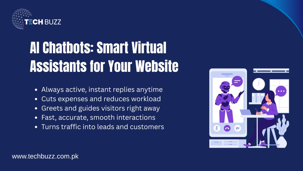 AI Chatbots Smart Virtual Assistants for Your Website AI Chatbots Smart Virtual Assistants for Your Website