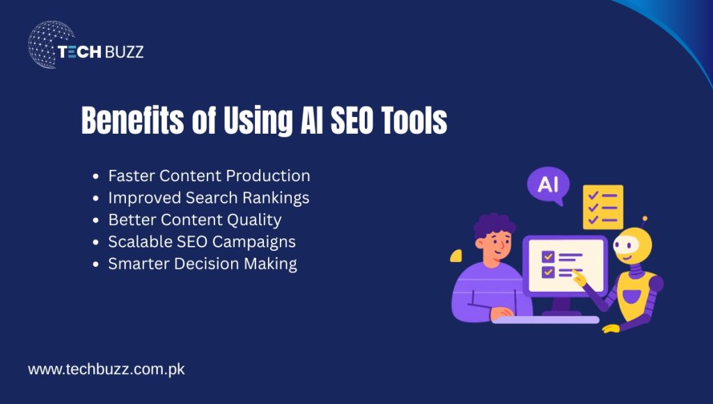 Benefits of Using AI SEO Tools Benefits of Using AI SEO Tools