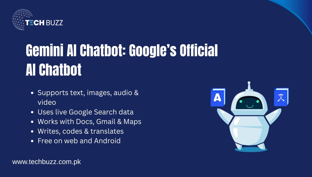 Gemini AI Chatbot Google’s Official AI Chatbot Gemini AI Chatbot Google’s Official AI Chatbot