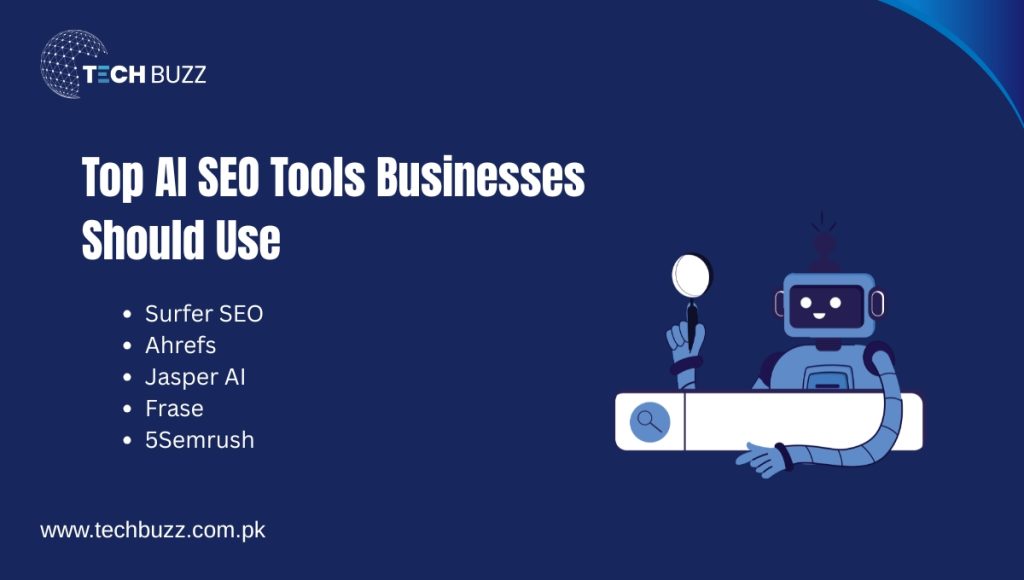 Top AI SEO Tools Businesses Should Use Top AI SEO Tools Businesses Should Use
