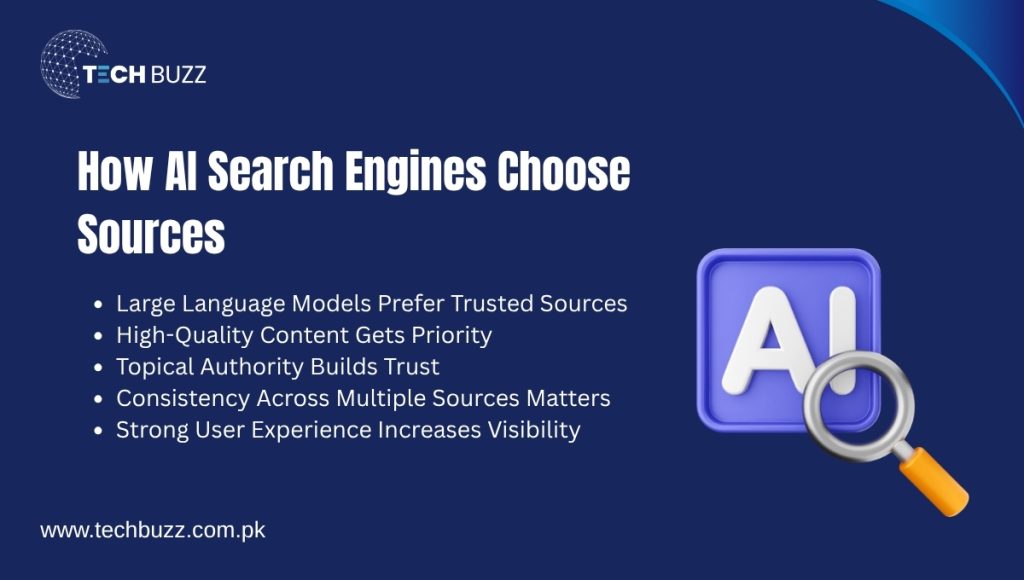  How AI Search Engines Choose Sources