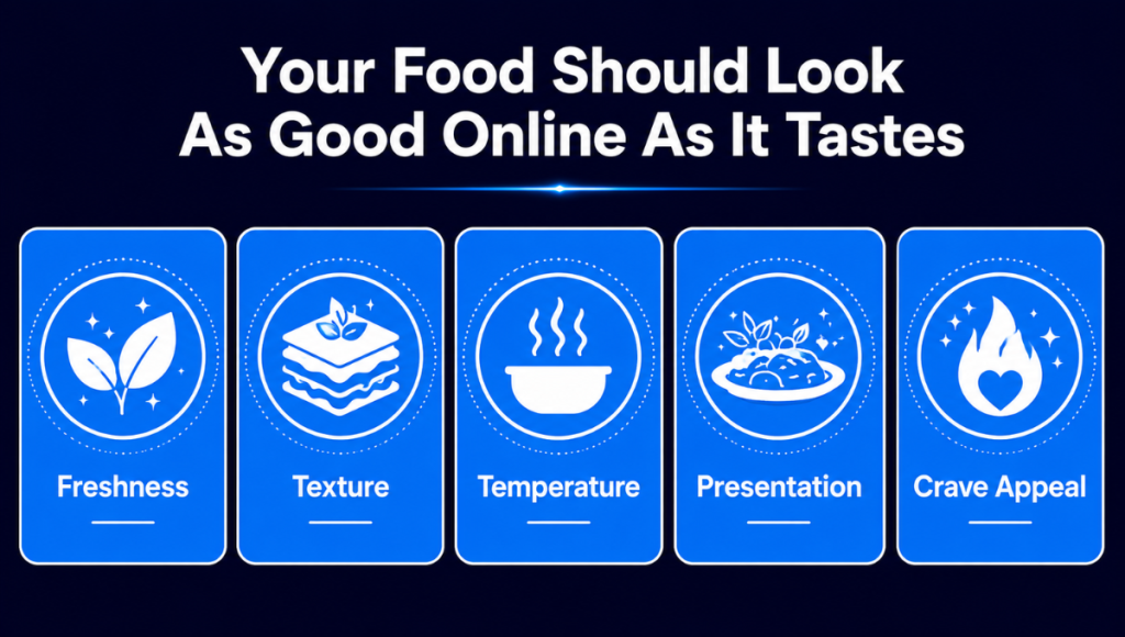 Professional Food Photography and Video Content
