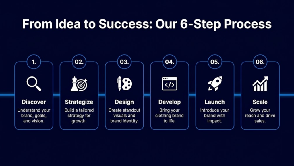 From-Idea-to-Success-Our-6-Step-Process From-Idea-to-Success-Our-6-Step-Process